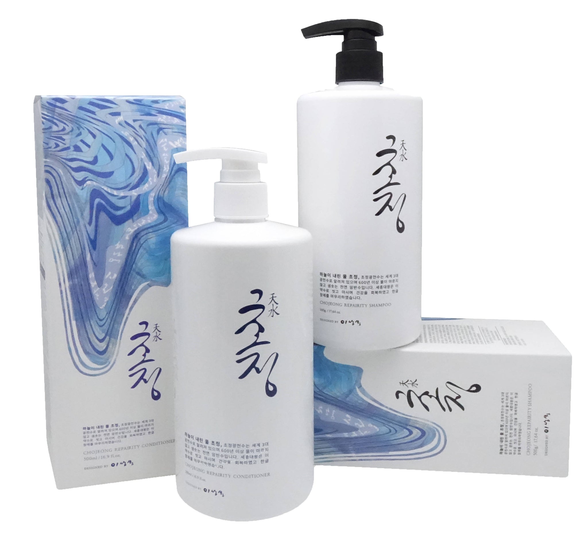 Chojeong Shampoo & Conditioner Sets Sets all scalptypes, | 모든 연령 (2 팩)을 사용할 수 있습니다 | (샘플 포함)