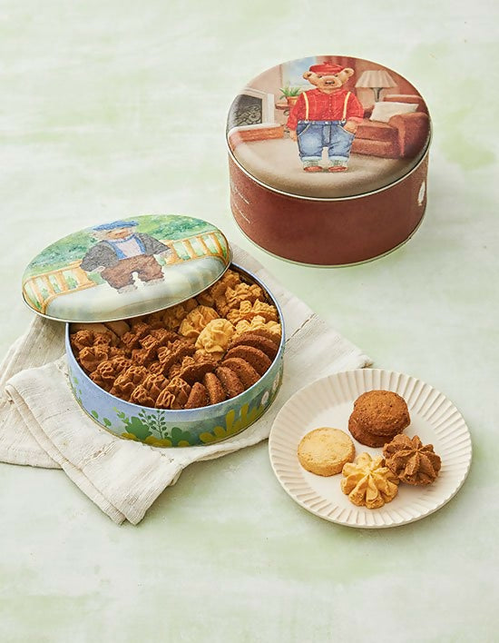 [OnKorea Gifts 한국 배송_달콤 간식 선물 세트]홍콩 제니쿠키 4믹스 쿠키 2개 세트 (320g*2개)