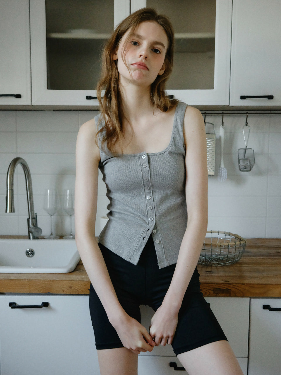 [Eau Clair 오끌레르-한소희 Pick] 베티 스퀘어넥 브라탑 Betty Square Neck Bra Top / 무신사, 29cm 화제의 브랜드