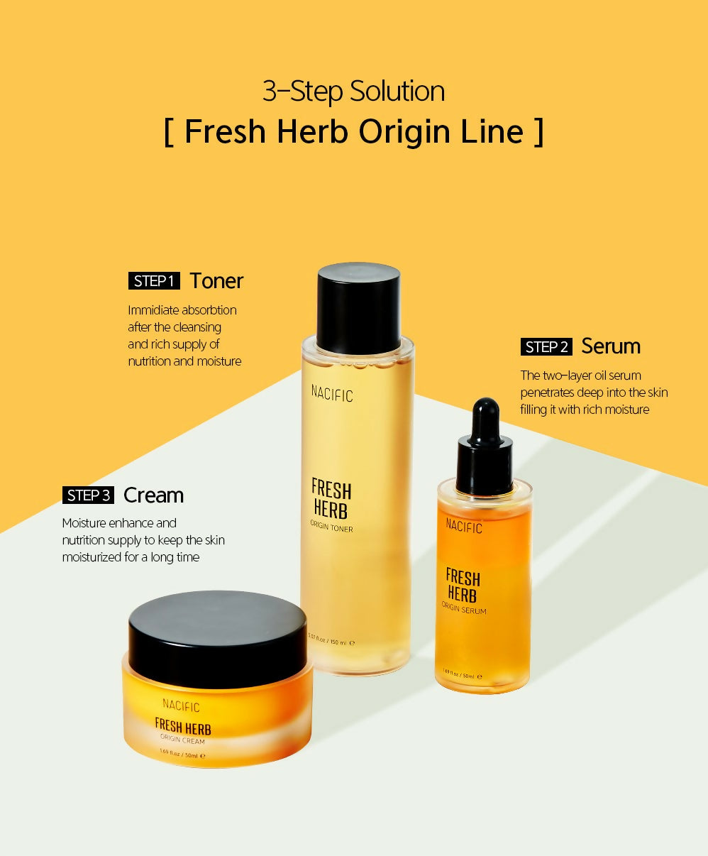 네시픽] 프레쉬 허브오리진 3종 세트 NACIFIC Origin SET - ODKSHOP