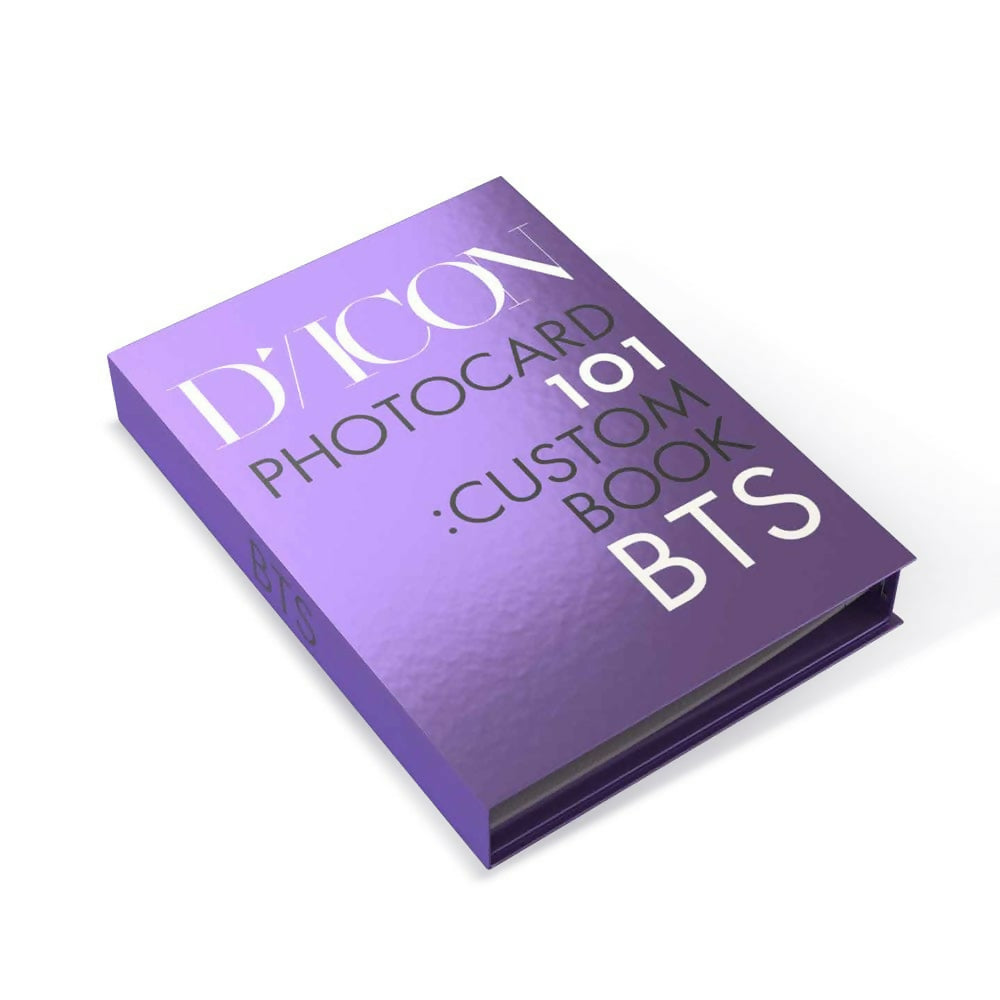 [BTS] D/ICON PHOTOCARD 101 CUSTOM BOOK
