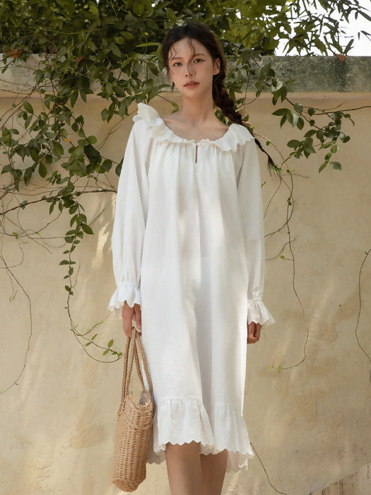 [Eau Clair 오끌레르-한소희 Pick]오끌레르 캐롤라인 원피스 파자마 Caroline pajama / 무신사, 29cm 화제의 파자마 - ODK Direct(주문당일출고)