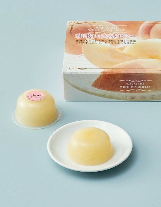 [OnKorea Gifts 한국 배송_달콤 간식 선물 세트]일본 디저트 와카야마 백도 젤리 2개 세트(510g*2개)