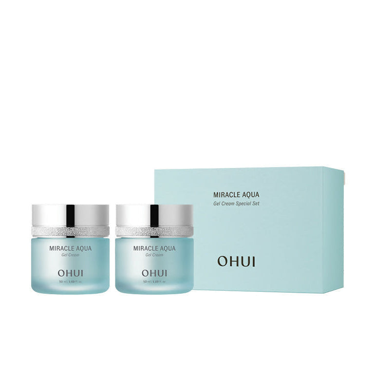 [오휘] 미라클 아쿠아 크림 듀오 에디션 Miracle Aqua Gel Cream Special Set