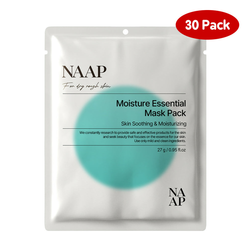 [냅] 모이스처 에센셜 마스크팩 30매 Moisture Essential Mask Pack - 30 Sheets