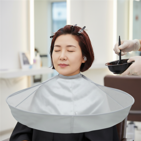 *매진 행렬* 미용실 전문 헤어 염색 커트보 드라이보 미용실가운, 1개