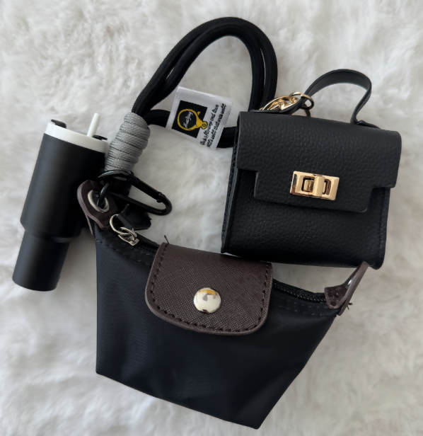 [청담캘리] Bag Charm Key Ring 3pcs set