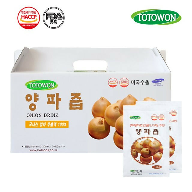 [강원식품] 양파즙 (100mL x 30개입)