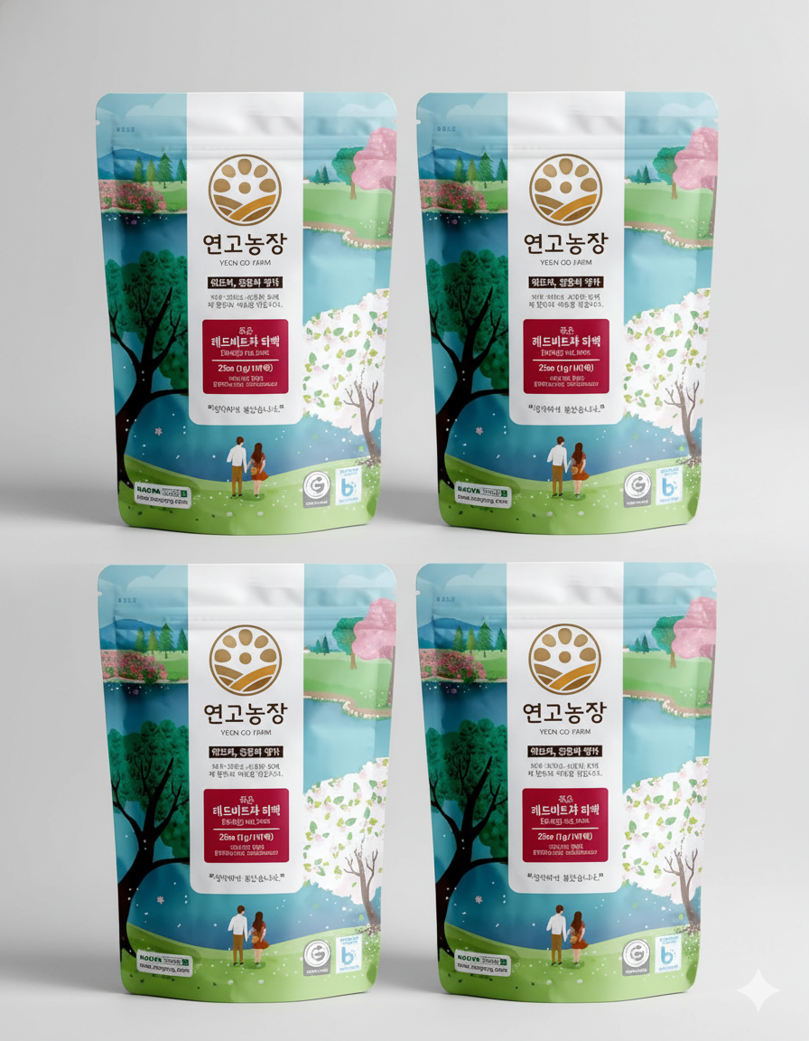 [YEON GO FARM]우엉차- 100%( 4 bags) - Korean Roasted Burdock Tea 1.76oz / 50g — Honestly Roasted, Premium Quality, Vegan Certified, Made in Korea