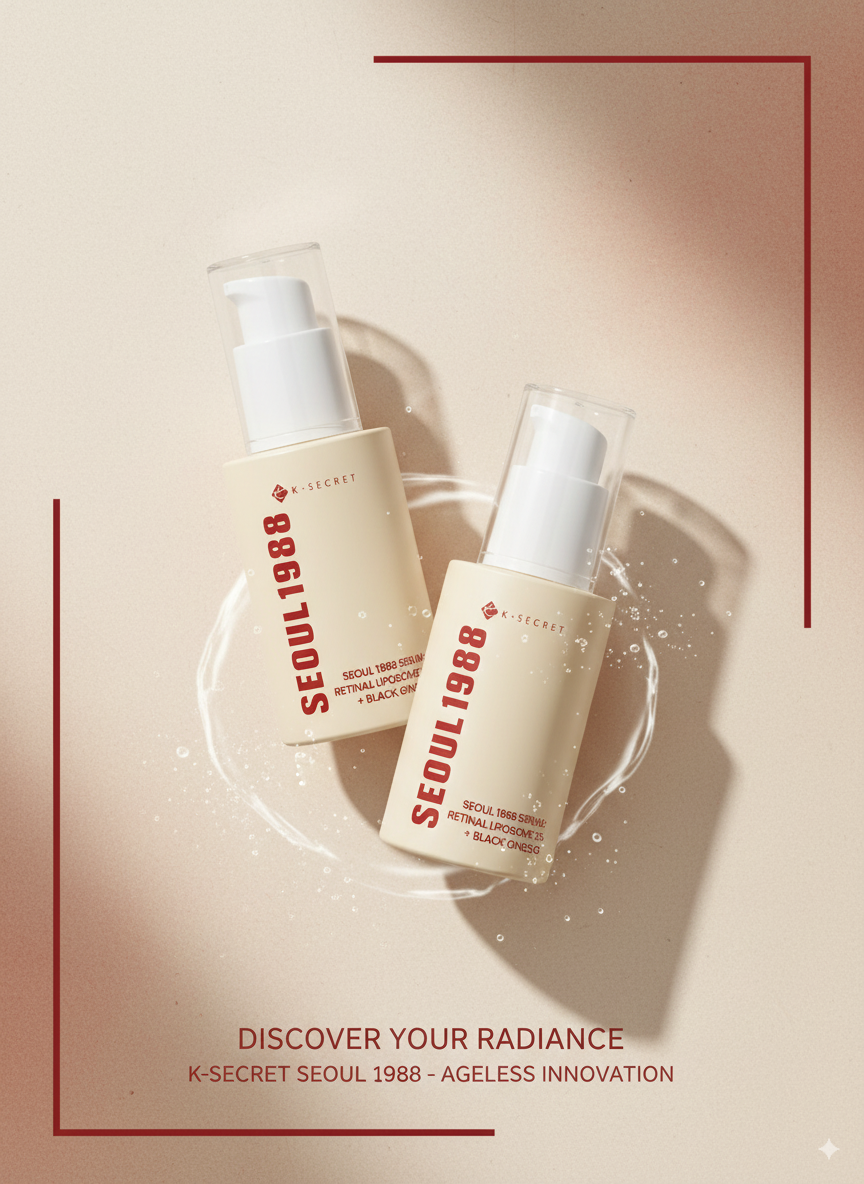 [KSECRET] (글로벌) 레티날 리포솜 2% + 흑삼 세럼 30ml