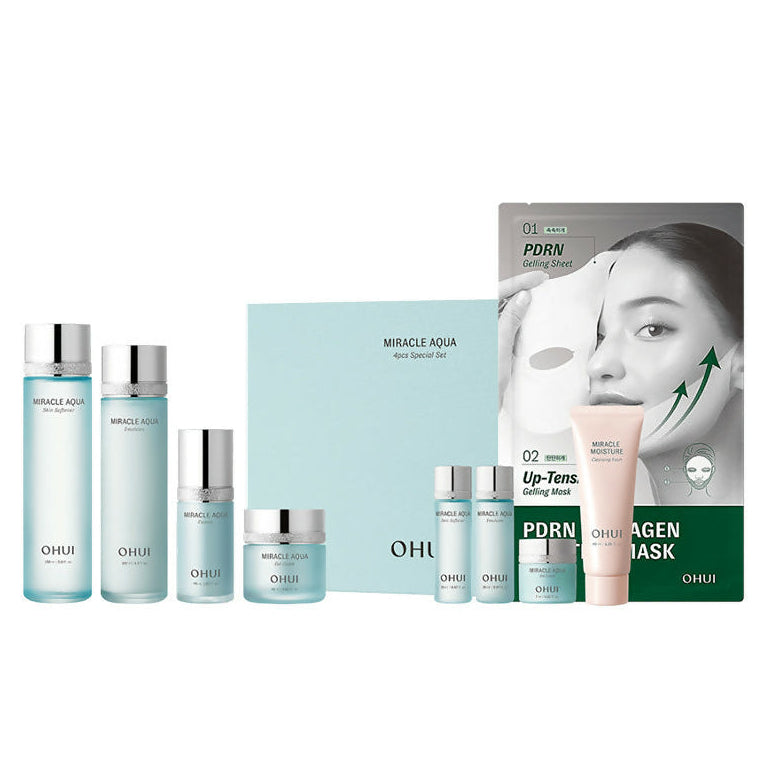 [오휘] 미라클 아쿠아 4종 기획세트 Miracle Aqua 4pcs Special Set