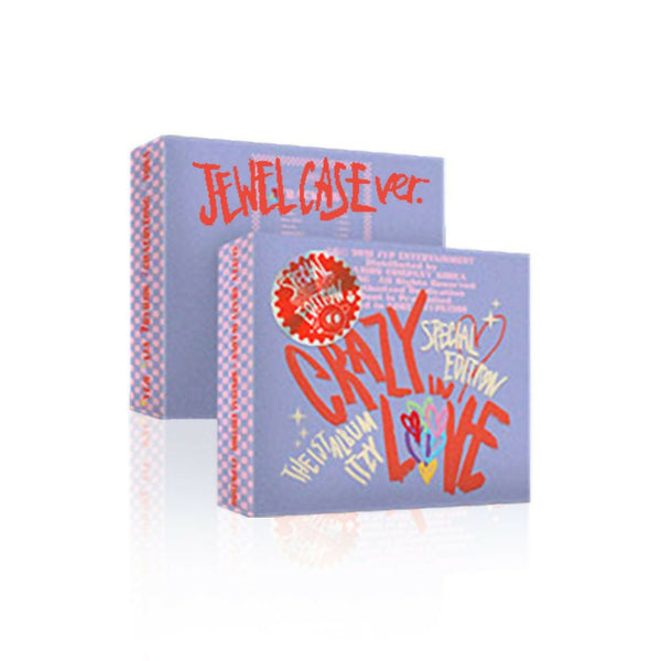 ITZY] CRAZY IN LOVE The 1st Album Special Edition Jewel Case