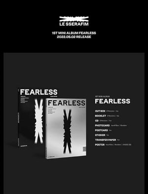 LE SSERAFIM] FEARLESS 1ST Mini Album - ODKSHOP