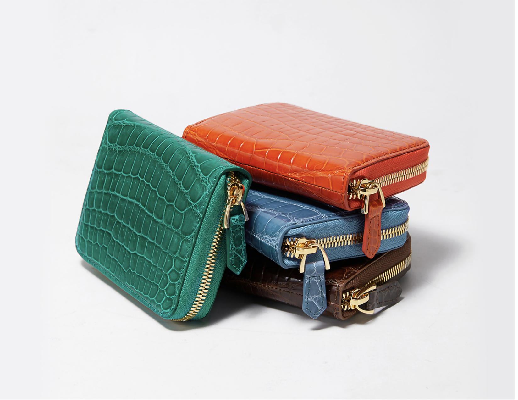 [KRIS TALLEN 크리스 탈렌- 프리미엄 악어백 브랜드] 프리미엄 헹롱사 악어가죽 지갑 어스(Earth) / 연예인 협찬 화제의 브랜드 - ODK Direct(주문당일출고)