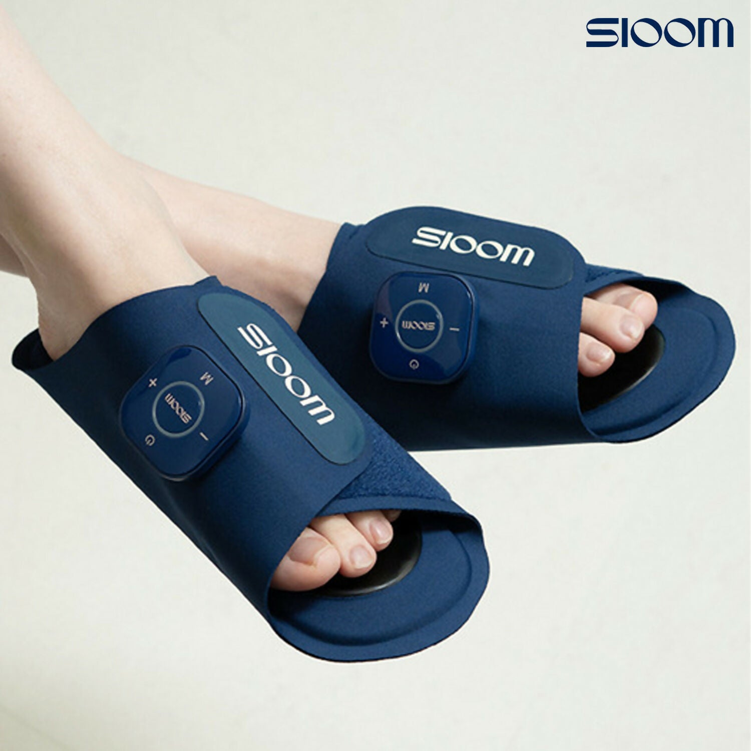 [슬룸] #소유PICK 발편한케어 프리미엄 발 마시지기 (리뉴얼 신상 버전) 8단계 EMS 슬리퍼