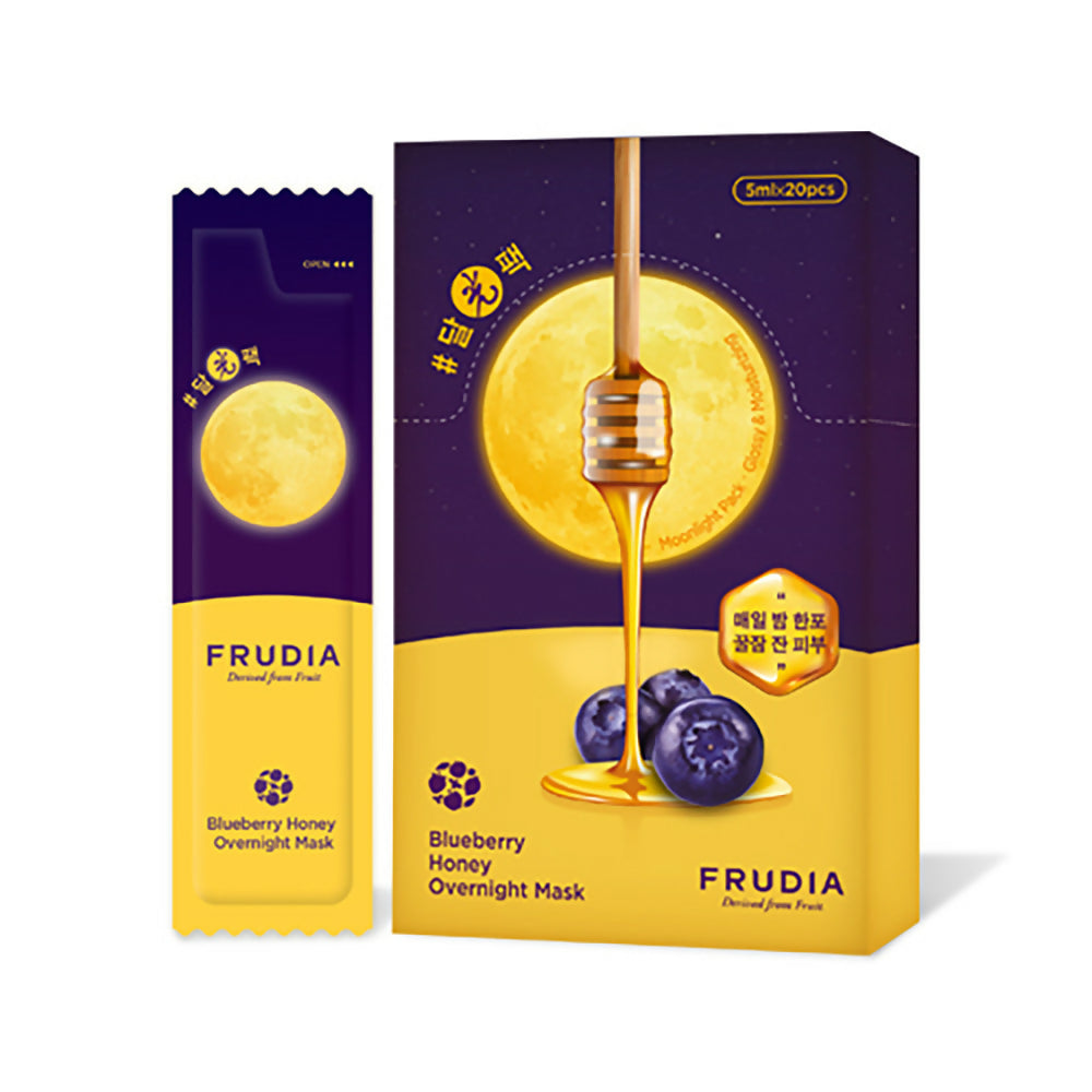 [후르디아] 블루베리 허니 오버나이트 마스크 20매
