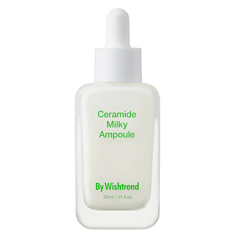 [MEGA OFF 유통기한 임박] [By Wishtrend] 바이위시트렌드 세라마이드 밀키 앰플 30ml #장벽진정 #올백앰플 Ceramide Milky Ampoule 30ml