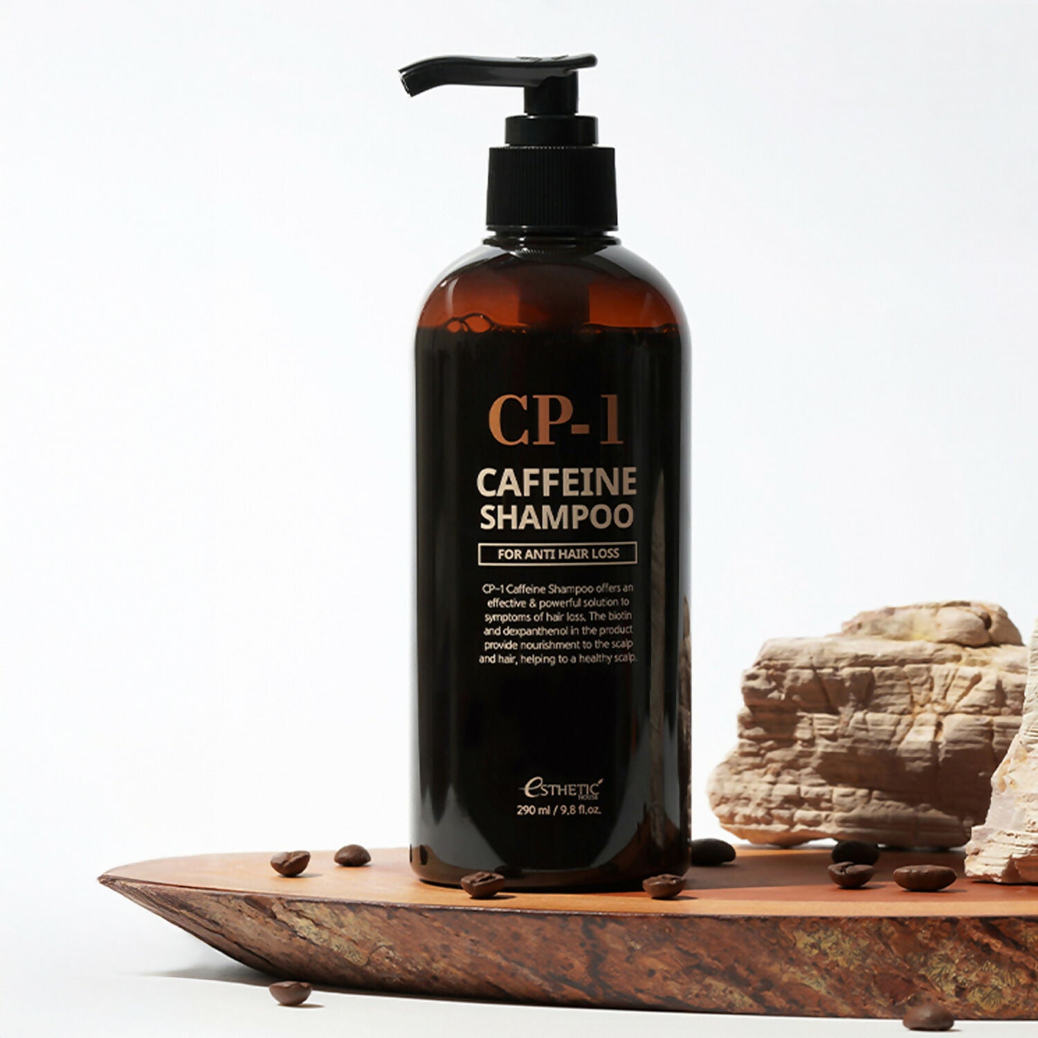 [CP-1] 씨피원 카페인 샴푸 290ml #카페인+비오틴 #탈모완화기능성 #뿌리영양 #두피쿨링