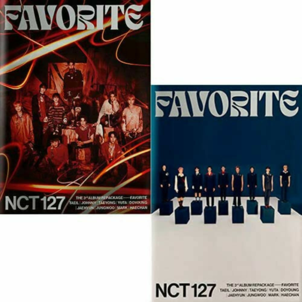 [NCT 127] Favorite The 3rd Album Repackage Photobook Ver + FOLDED POSTER
