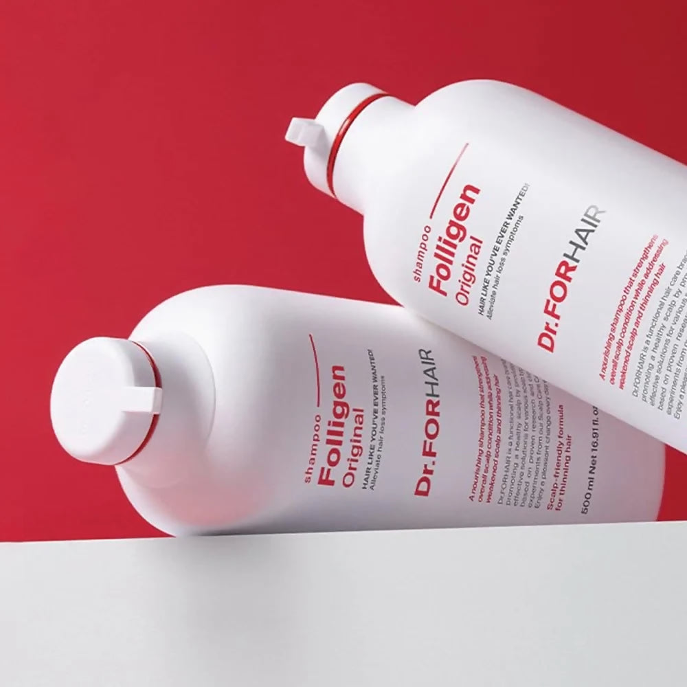 [Dr.FORHAIR] NO.1 두피강화 닥터포헤어 탈모증상완화 폴리젠 오리지널 샴푸 500ml*2개 묶음