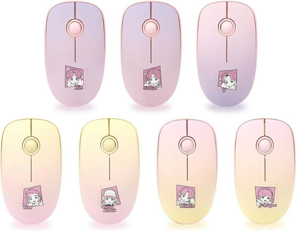 [BTS] TinyTan Wireless Computer Mouse with Silent Click - ODKSHOP