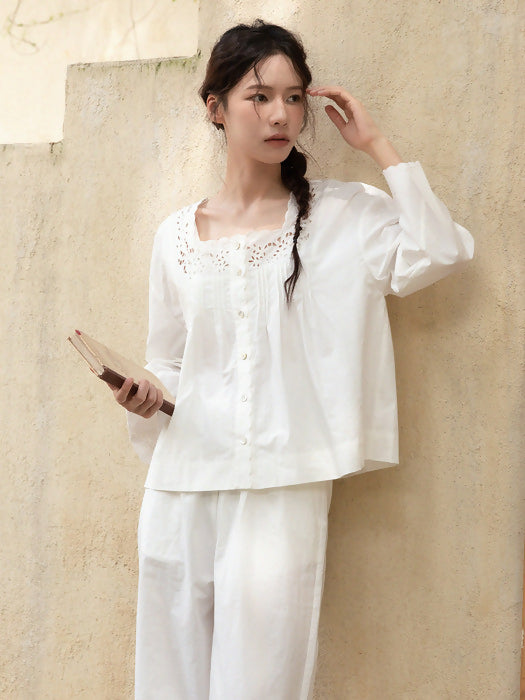 [Eau Clair 오끌레르-한소희 Pick]오끌레르 카밀라 파자마 Camila pajama / 무신사, 29cm 화제의 파자마 - ODK Direct(주문당일출고)