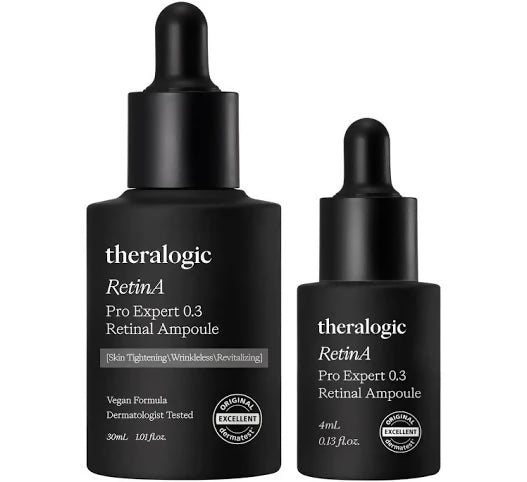 [테라로직] 레티나 프로 엑스퍼트 0.3 레티날 앰플 듀오 기획세트 (30ml + 4ml) / 모공 탄력 강화, 피부 결 및 주름 개선