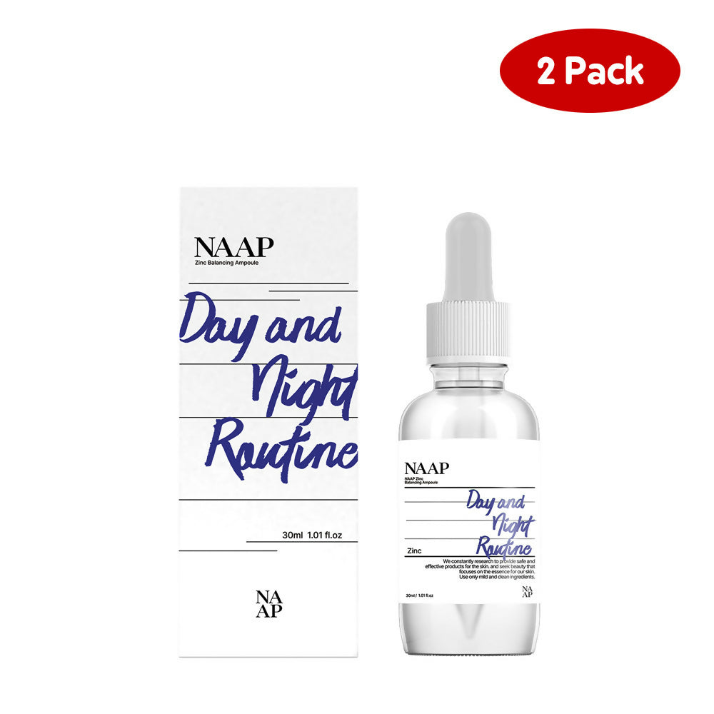 [냅] 징크 밸런싱 앰플 30ml, 2개 Zinc Balancing Ampoule, 30ml / 1.01 oz, 2 Pack