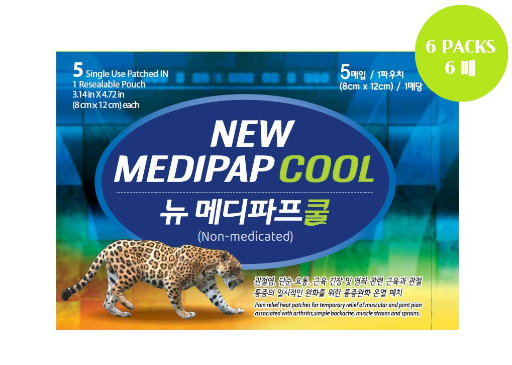 뉴 메디파프쿨 파스 5매/1팩 ( 6팩 총 30매 )