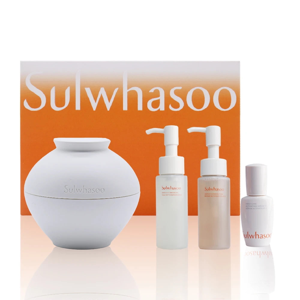 [설화수] 진설아이크림 기획세트_윤조에센스 + 순행 클렌징오일 + 순행 클렌징폼 The Ultimate S Eye Cream_<진설크림, 윤조에센스 포함 본사정품 슈퍼특가 기획세트>