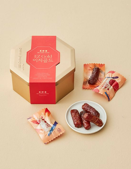 [OnKorea Gifts 한국 배송_육포 선물센트]비첸향 육포 선물세트_골드에디션 250g*2개