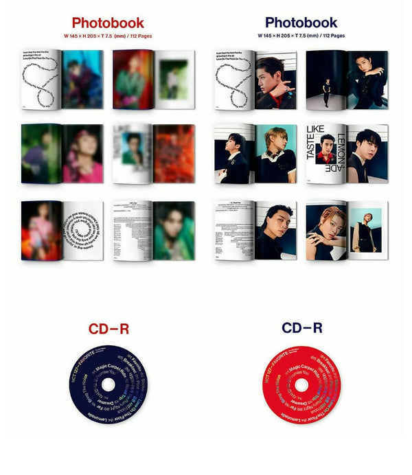 NCT 127] Favorite The 3rd Album Repackage Photobook Ver + FOLDED