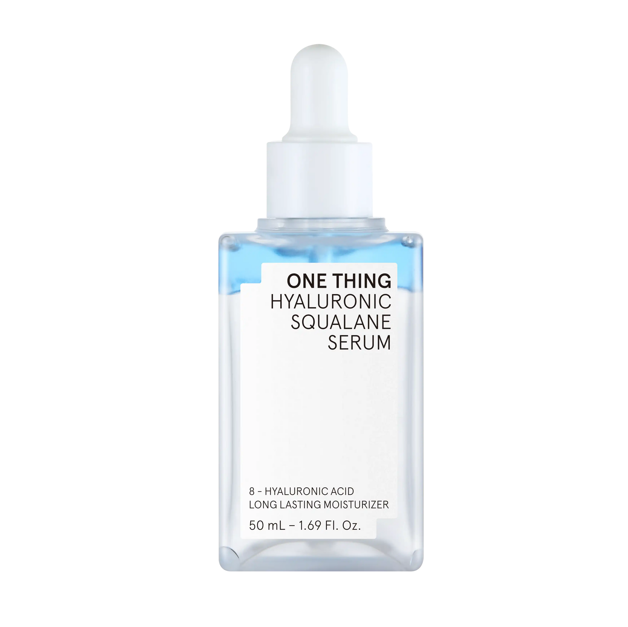 [MEGA OFF 유통기한 임박] [One Thing] 원씽 히알루로닉 스쿠알란 세럼 50ml #48시간보습 #5초보습 #8중히알루론산 Hyaluronic Squalane Serum 50ml