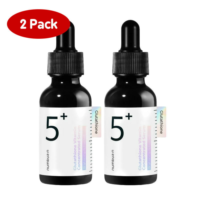 [넘버즈인] 5번 글루타치온C 흔적 앰플 30ml 2팩 No.5+ Vitamin Concentrated Serum 30ml (2 pack)