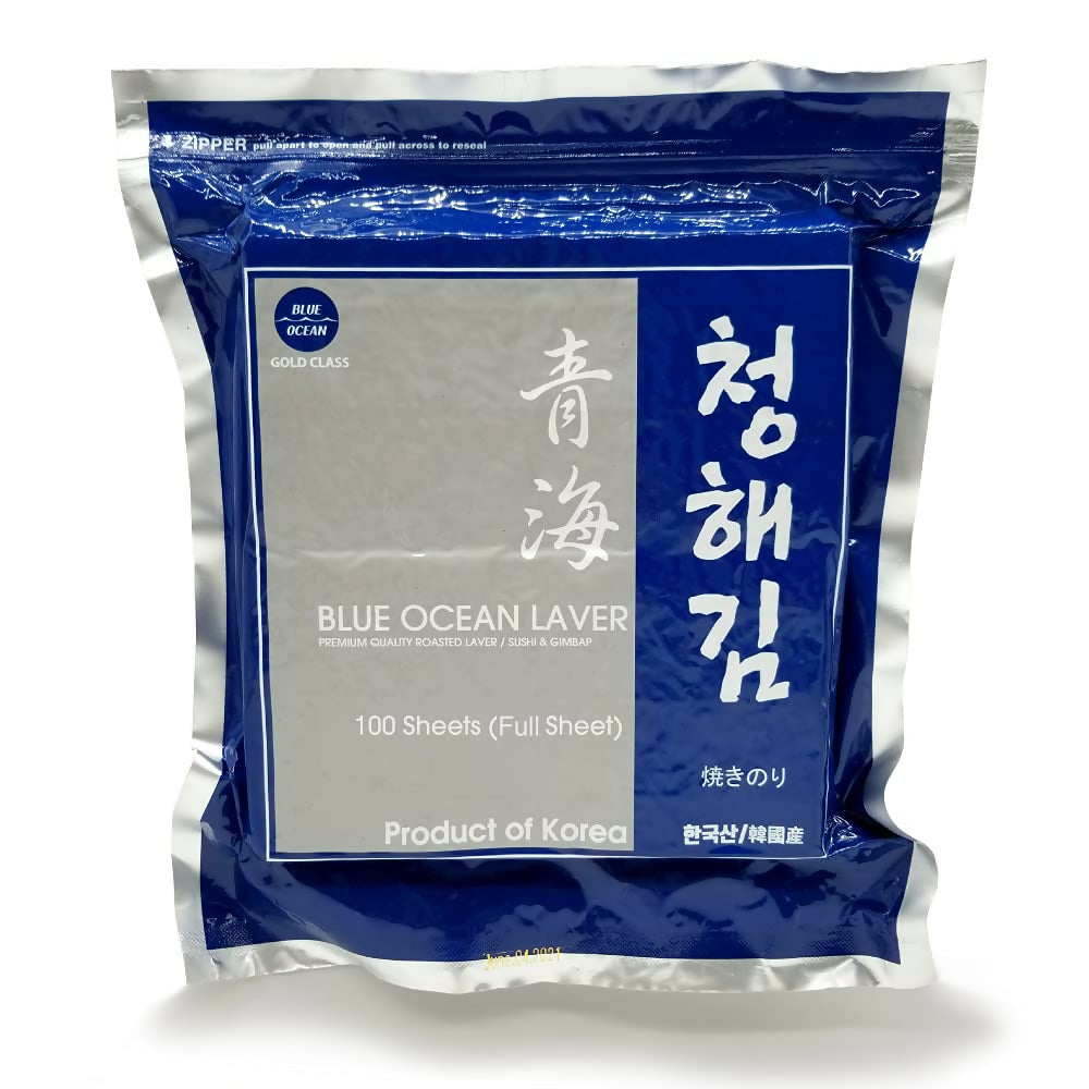 [ODK SPRING SALES] Premium Seaweed - Blue Ocean (full Sheet 100)