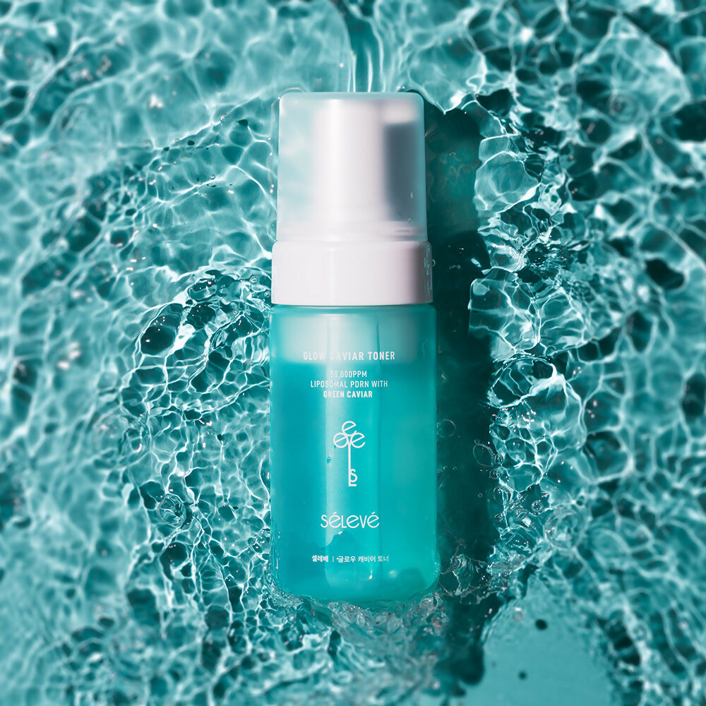[셀레베] 글로우 캐비어 PDRN 버블 토너 100ml