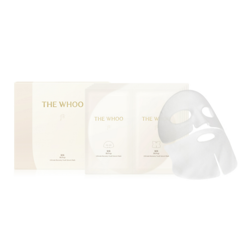 [더후] 비첩 자생 마스크 5매 기획 Bichup Ultimate Recovery Youth Serum Mask 5 Sheets