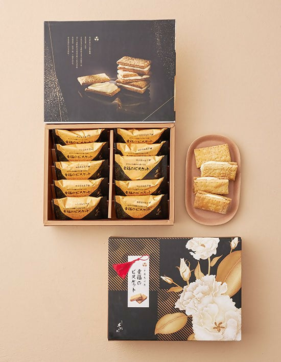 [OnKorea Gifts 한국 배송_달콤 간식 선물 세트]일본 디저트 산슈공 멜라루카 파이 우유맛 2개 세트(200g*2개)