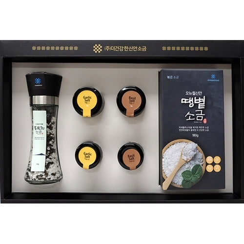 [더건강한신안소금]오뉴월신안땡볕소금(간수제거) 알뜰6종2호