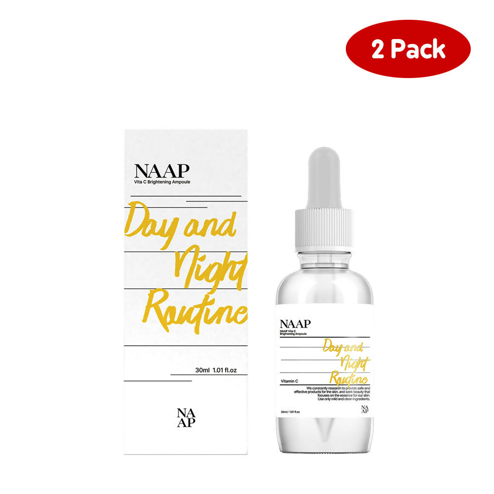 [냅] 비타 C 브라이트닝 앰플 30ml, 2개 Vita C Brightening Ampoule, 30ml / 1.01 oz, 2 Pack