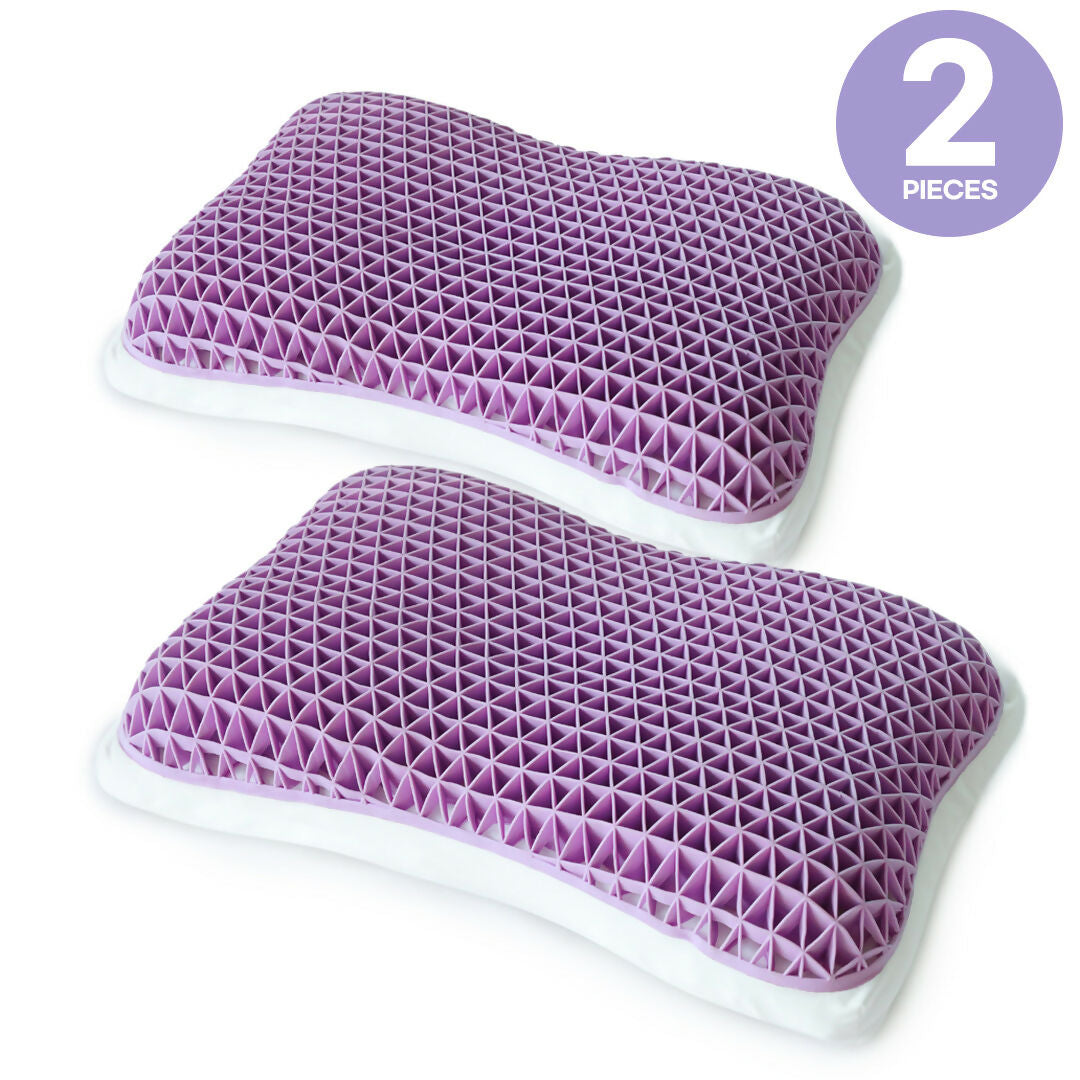 [1+1] FITNEK Pudding Pillow (Free Pillow Cover + Refill Hollow Cotton)