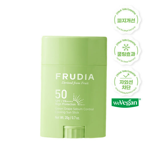 [후르디아] 청포도 세범 컨트롤 쿨링 선스틱 20g