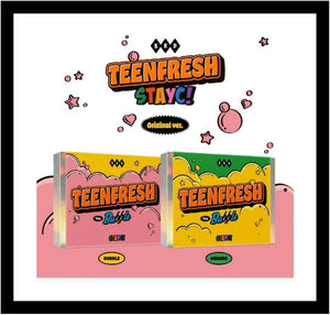 STAYC香水 OFFICIAL SCENT TEENFRESH (トレカ付き) STAYC - STAYC - 3rd Mini Album [TEENFRESH] (BUBBLE Ver