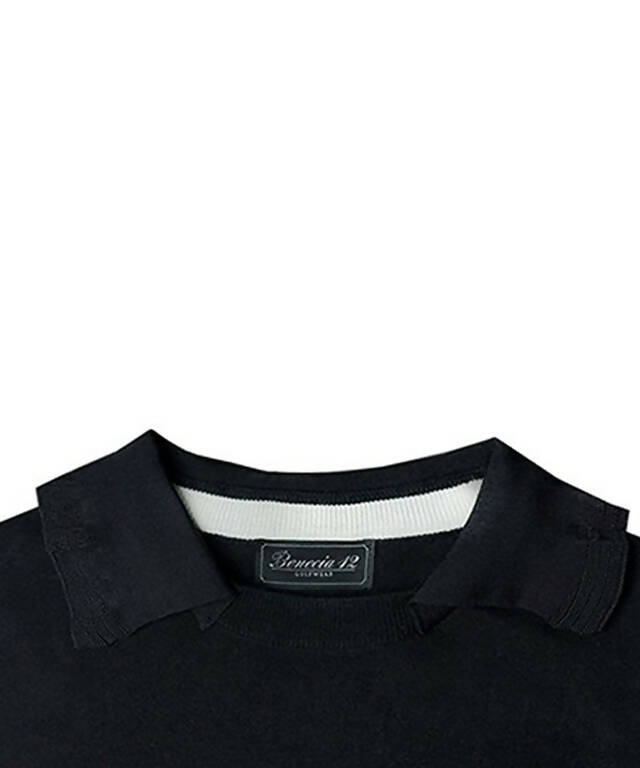 BENECIA 12 Lia Knit Collar - Black