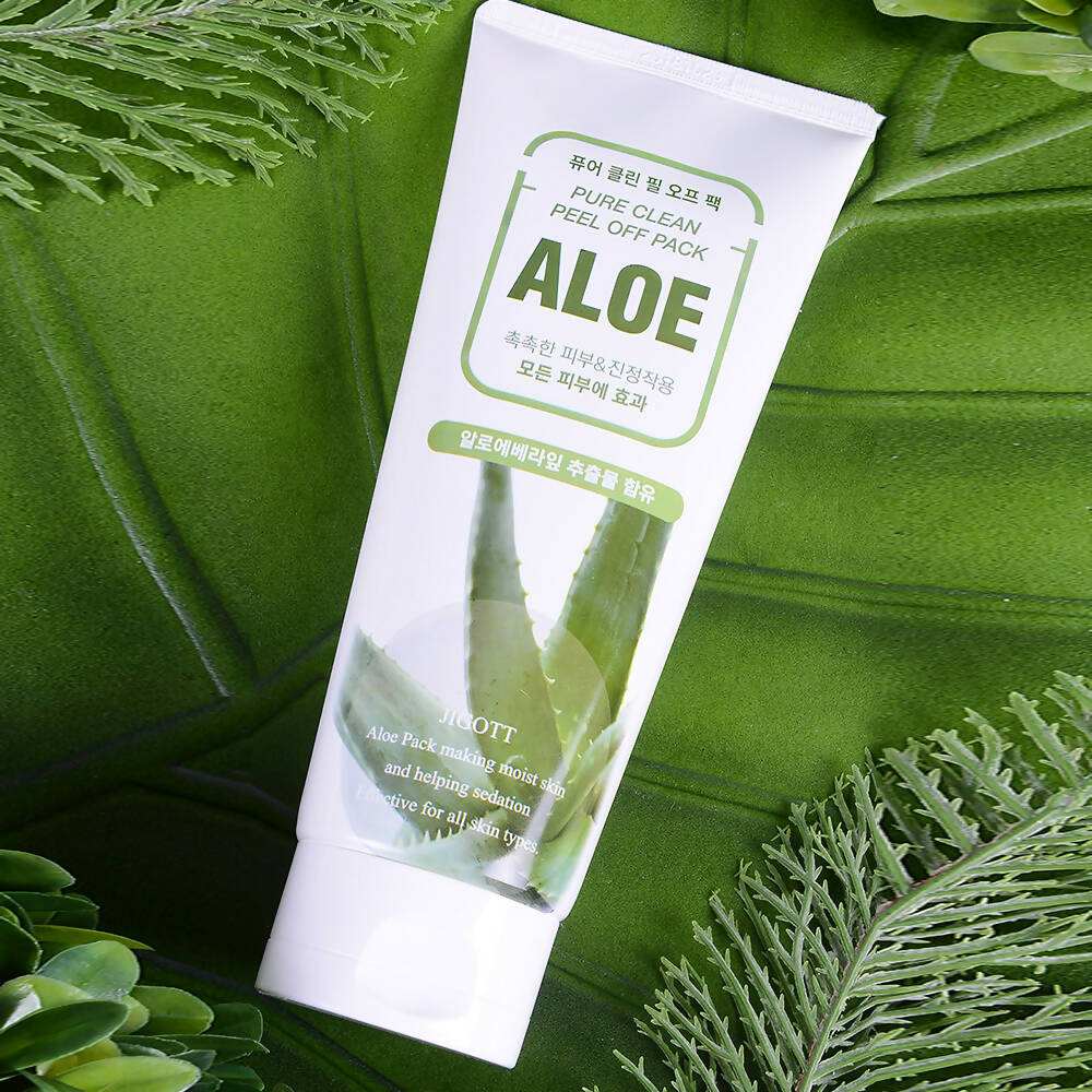 [Jigott] Aloe Pure Clean Peel Off Pack 180ml