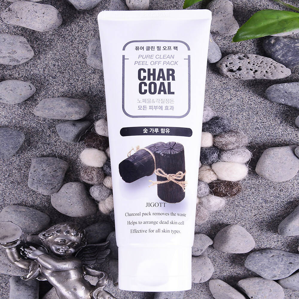 [Jigott] Charcoal Pure Clean Peel Off Pack 180ml