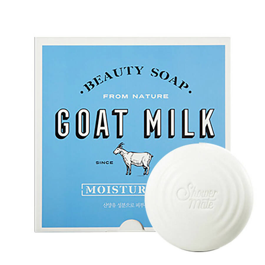 [Shower Mate] Goat Milk Soap 90g x 12ea (White)