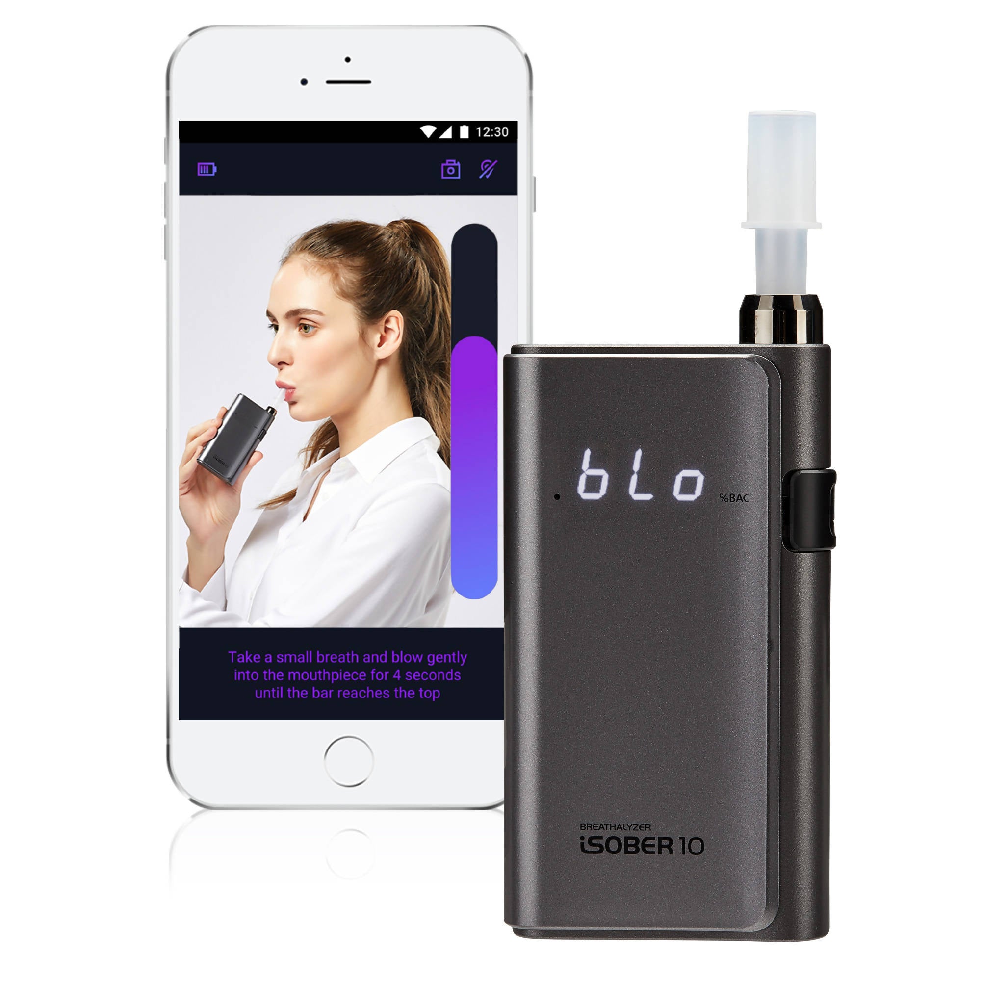 [iSOBER] Personal Breath Alcohol Tester iSOBER 10