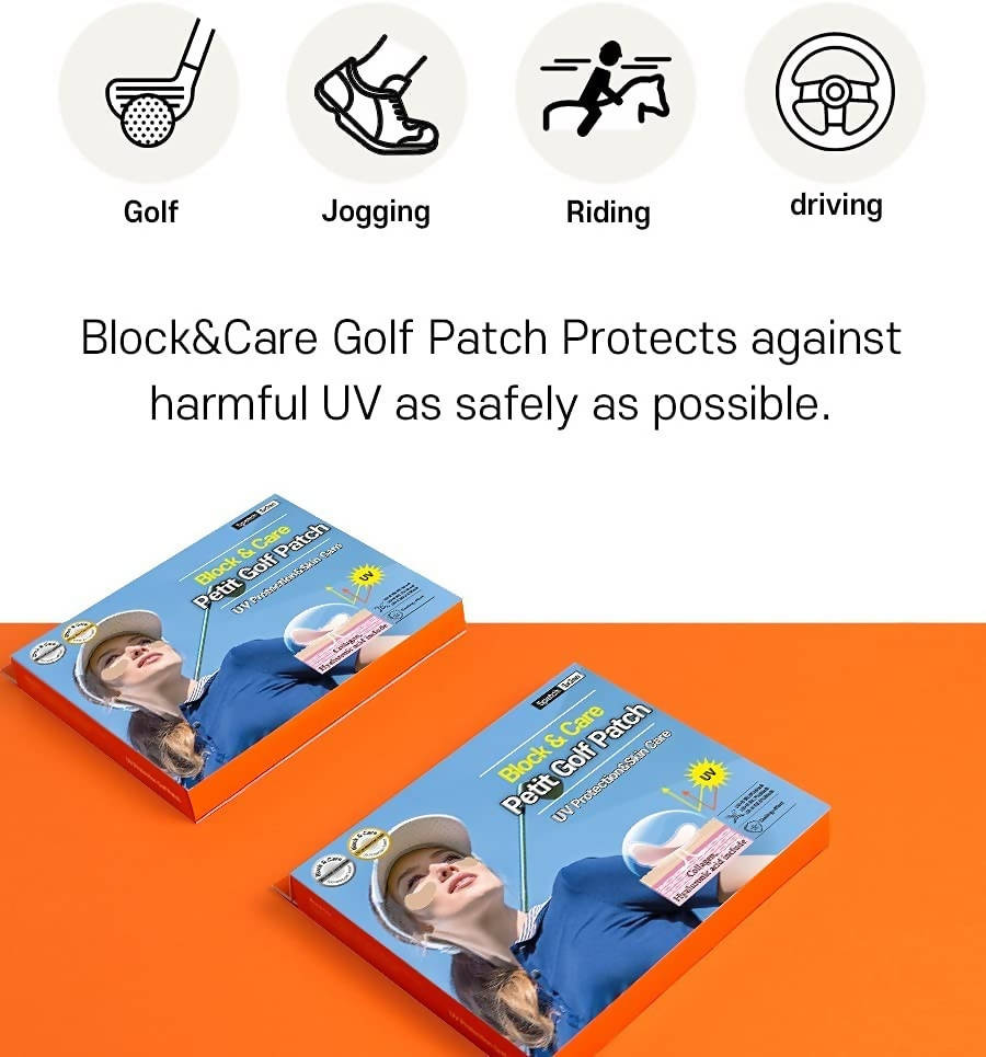 Block &amp; Care Golf Patch- Petite