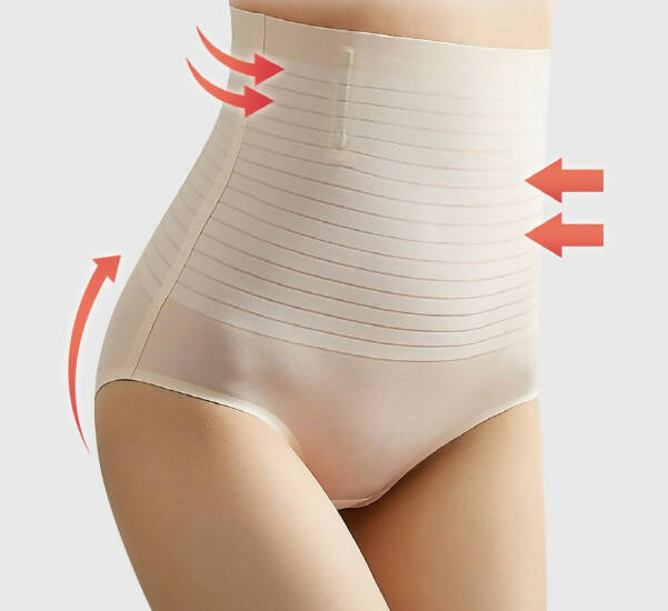 [Ppotoshop] Women's High-Waist Seamless Slimming Shapewear Panties [2+2]